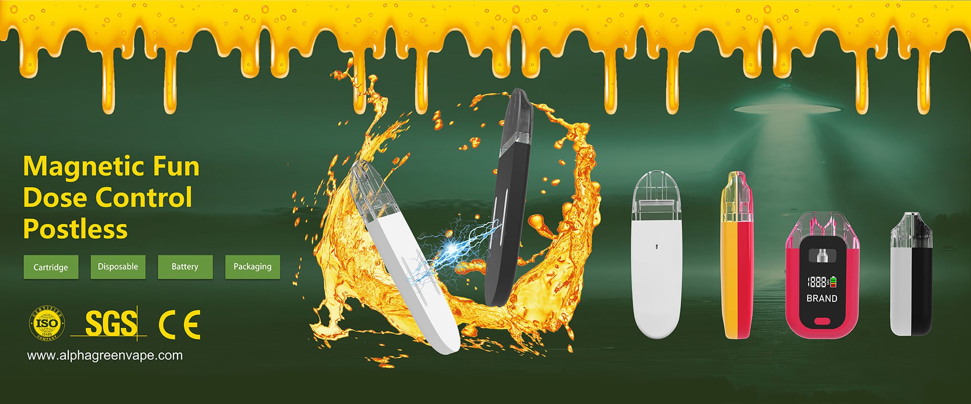 Magnetic Fun Dose Control Postless